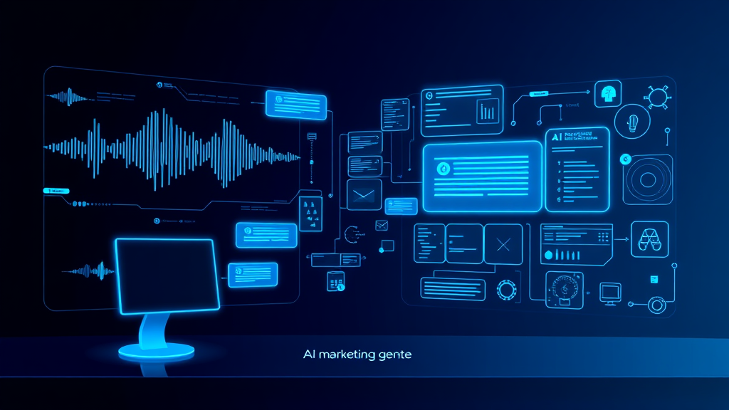 AI control center showing chat, voice, and automation flows